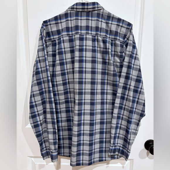 NWOT Men's North Face Snap Button Down Plaid Shirt Size Medium - Picture 5 of 6